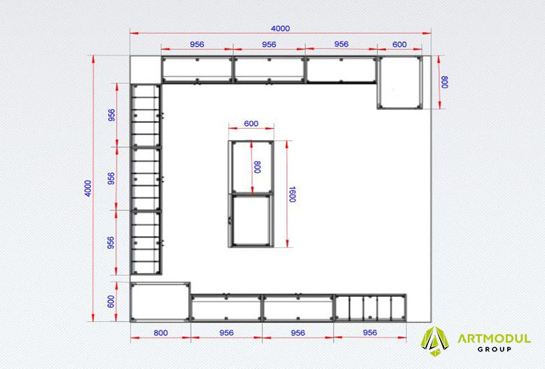 Чертеж - Копмлект МАФ сладостей