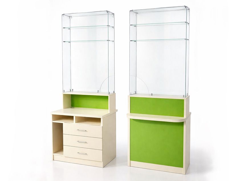 Прикассовый прилавок для аптеки АШК-2