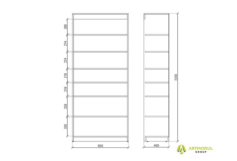 Креслення -Шафа аптечна АШР-10