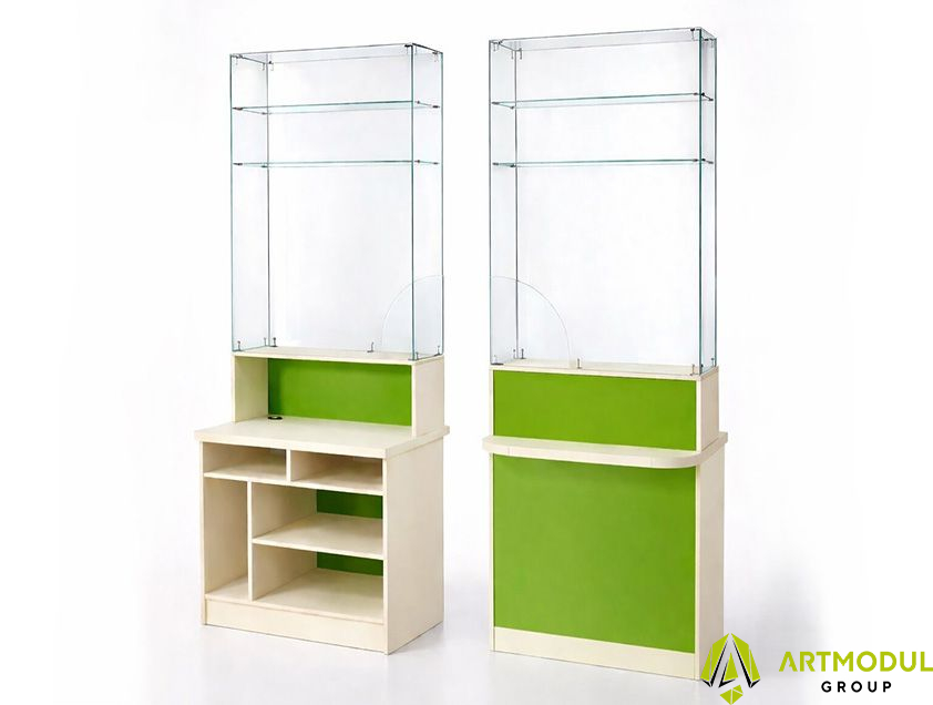 Прикасовий прилавок для аптеки АШК-1 - 1