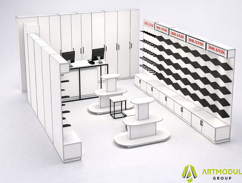 Комплект для магазина обуви - 5