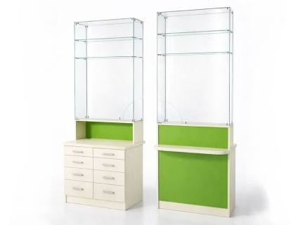 Прикасовий прилавок для аптеки АШК-4